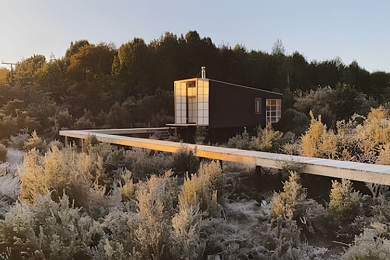 Tinyhouse Pichi II - vida lenta en Patagonia Costa