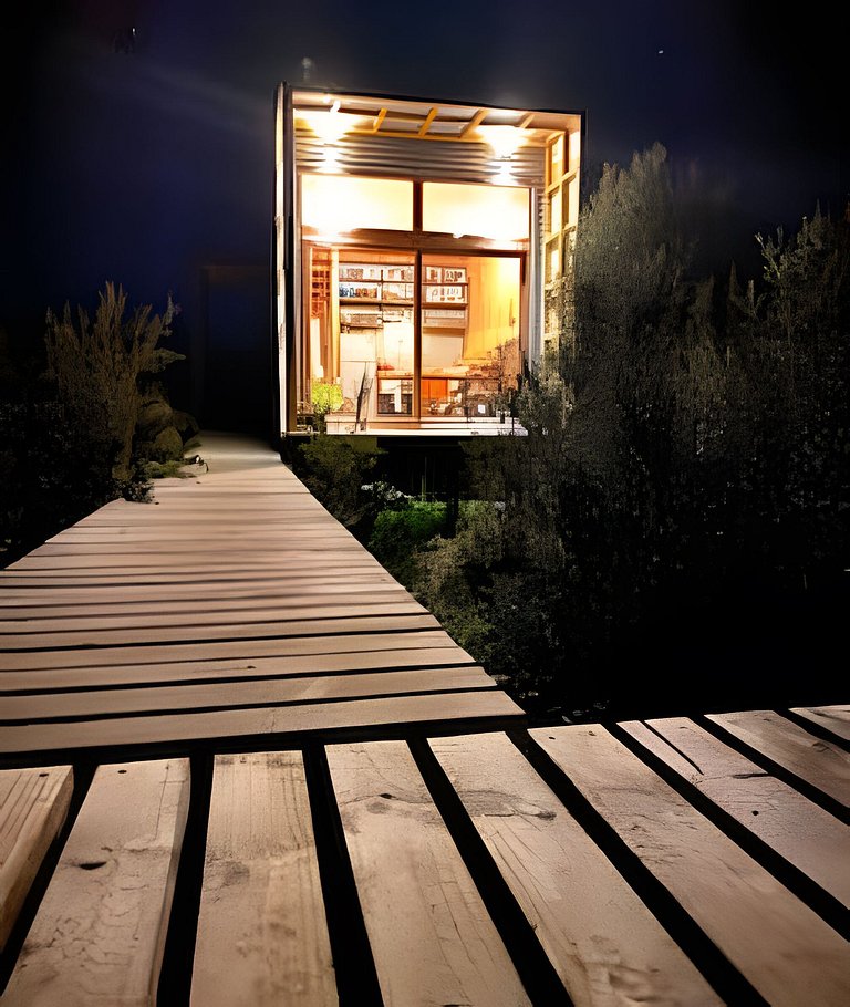 Tinyhouse Pichi II - vida lenta en Patagonia Costa