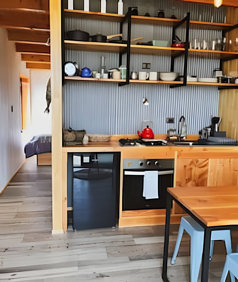 Tinyhouse Pichi II - vida lenta en Patagonia Costa