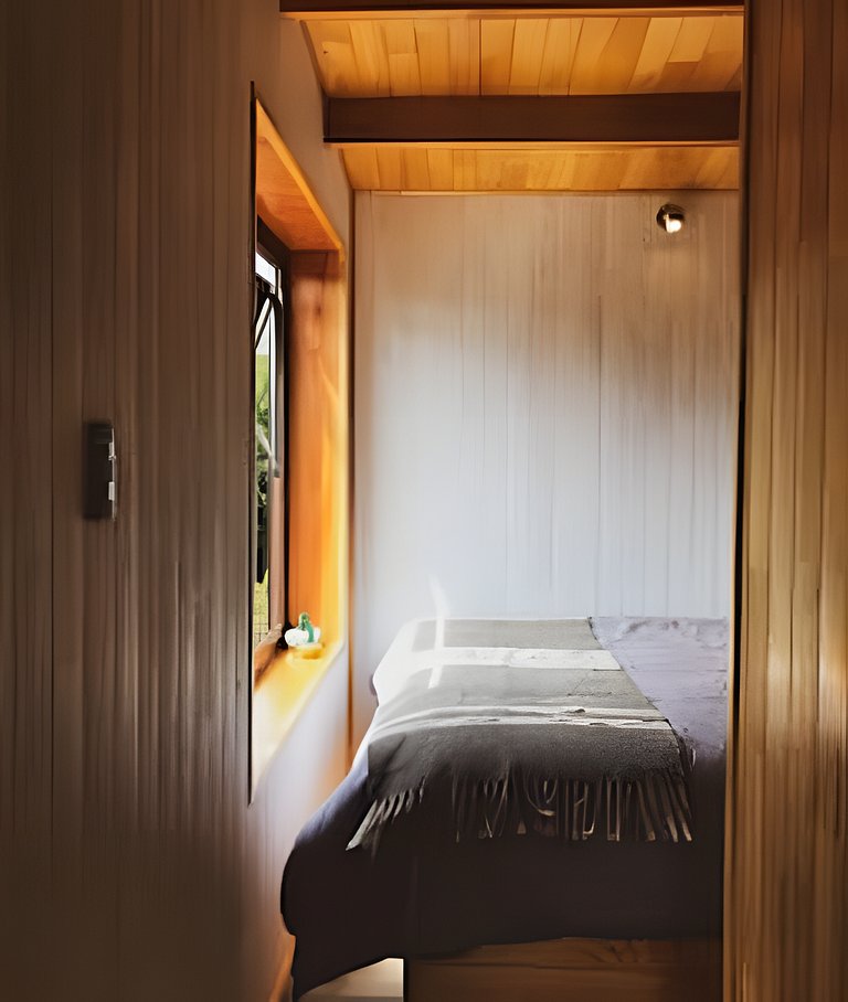 Tinyhouse Pichi II - vida lenta en Patagonia Costa