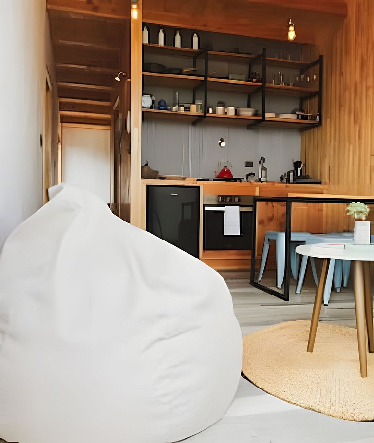 Tinyhouse Pichi II - vida lenta en Patagonia Costa