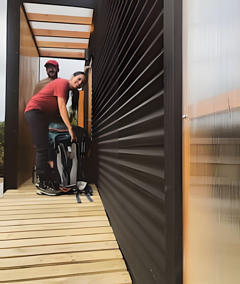 Tinyhouse Pichi II - vida lenta en Patagonia Costa