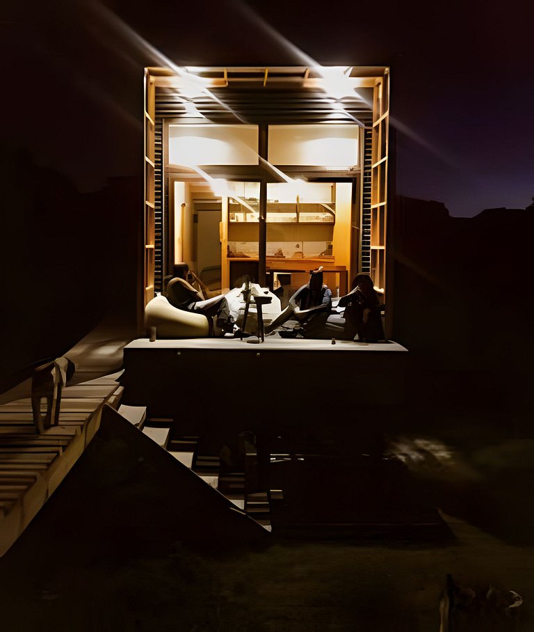 Tinyhouse Pichi II - vida lenta en Patagonia Costa