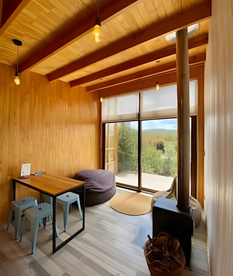 Tinyhouse Pichi I - vida lenta en Patagonia Costa
