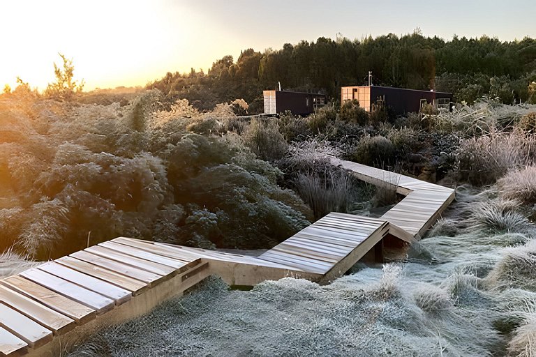 Tinyhouse Pichi I - vida lenta en Patagonia Costa