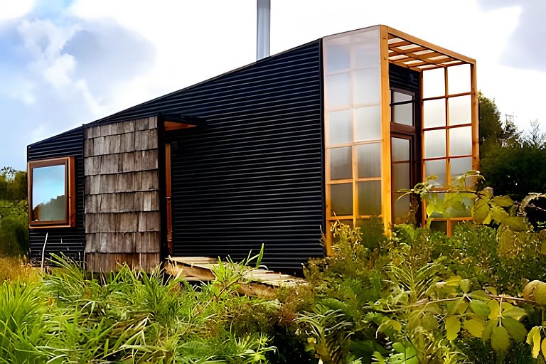 Tinyhouse Pichi I - vida lenta en Patagonia Costa