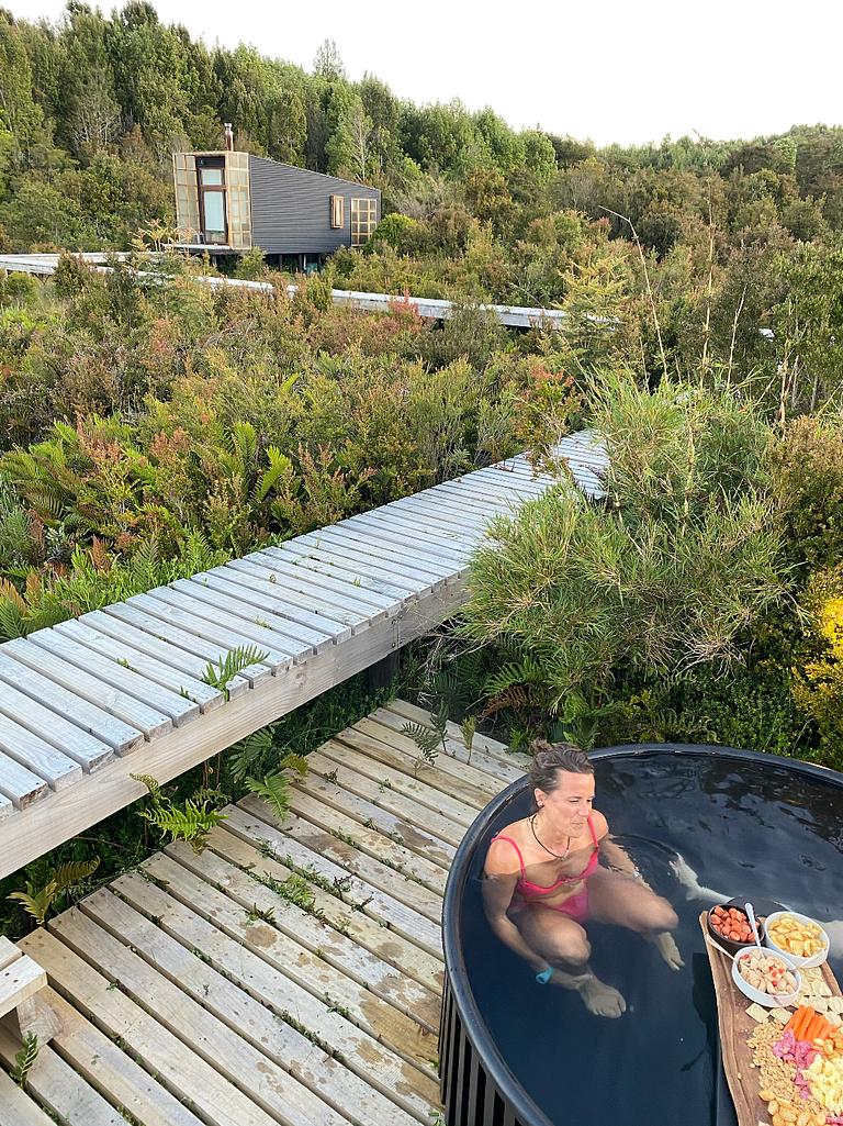 Pichi I Calbuco - Cabaña tipo tinyhouse frente a la laguna