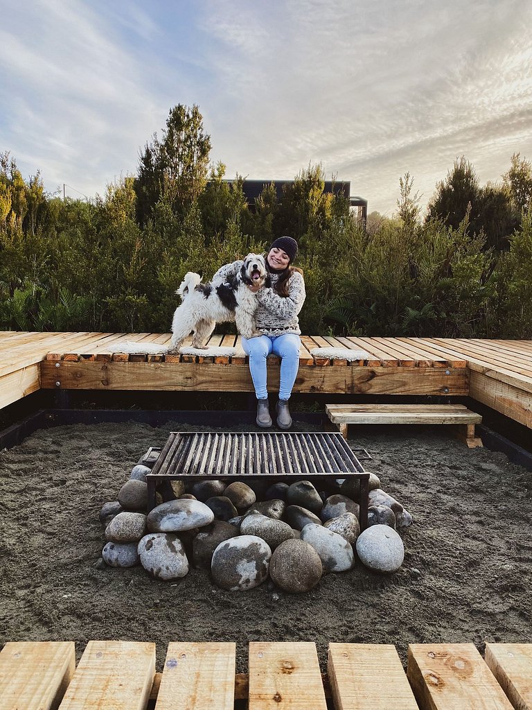 Pichi I Calbuco - Tiny house-style cabin facing the lagoon