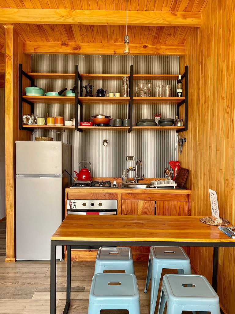 Pichi I Calbuco - Tiny house-style cabin facing the lagoon