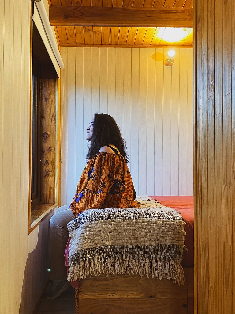 Tinyhouse Pichi II - vida lenta en Patagonia Costa