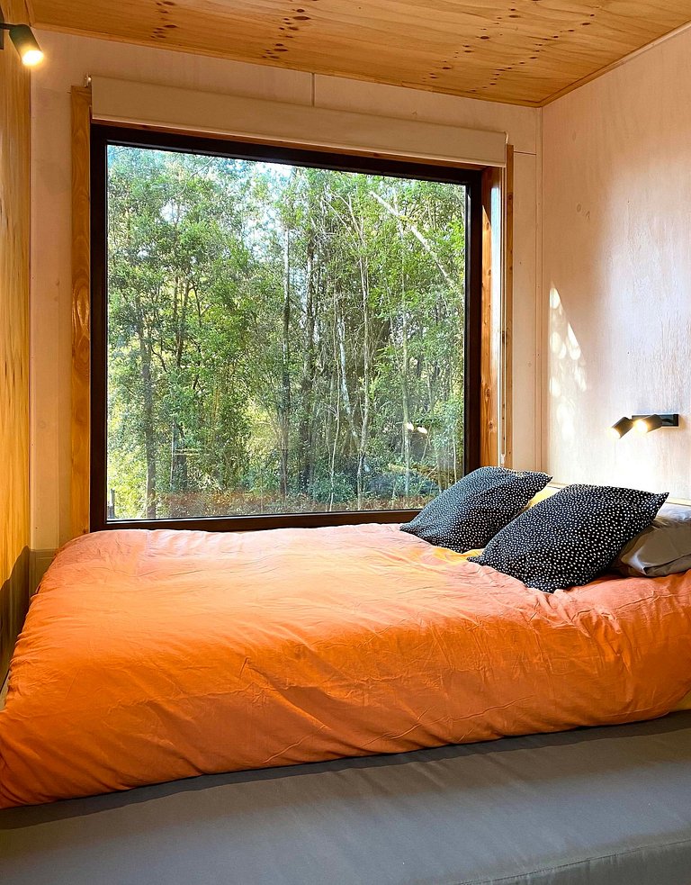 Pichi Cucao | Cabana tipo cabine em bosque nativo