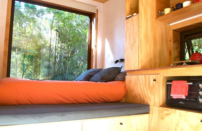 Pichi Cucao | tinyhouse en bosque nativo