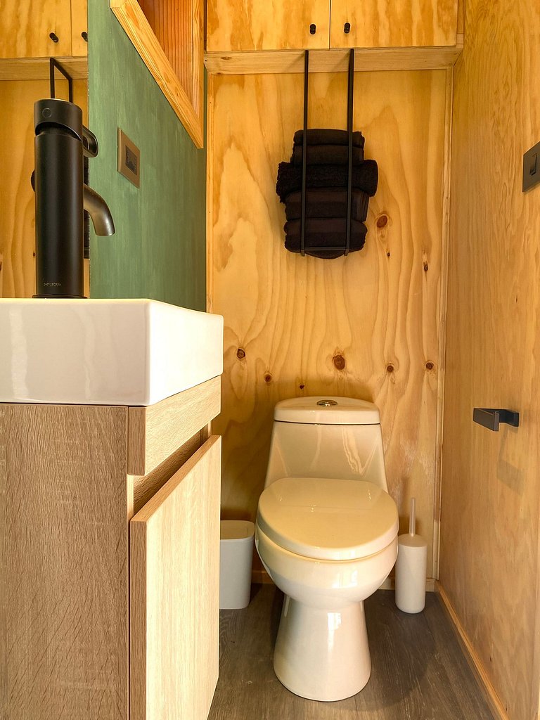 Pichi Cucao | Cabana tipo cabine em bosque nativo